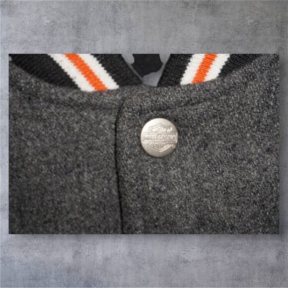 Harley-Davidson Toddler Bomber Jacket – Size 3T – Black with Embroidery - Picture 4 of 16